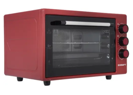 Электрическая печь KRAFT KF-MO 3200 R красный фото