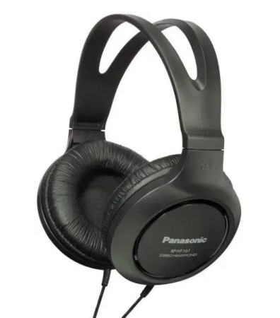 Наушники PANASONIC RP-HT161E-K 2м черный  фото