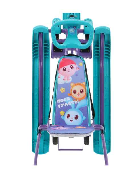 Снегокат Ника Тимка спорт 6 принт сиденья: Малышарики ТС6/МШ1 фото