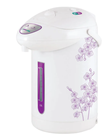 Термопот HOMESTAR HS-5001 2,5л. фиолетовые цветы фото