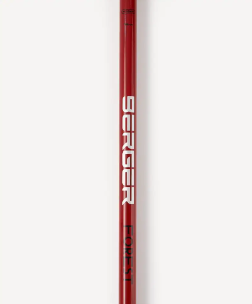 Палки для скандинавской ходьбы BERGER Travel Forest BTF25NP1-01, 106 см, цельные, красный фото