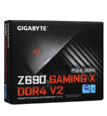 Материнская плата Gigabyte Z690 GAMING X DDR4 V2 Soc-1700 Intel Z690 4xDDR4 ATX AC`97 8ch(7.1) 2.5Gg фото