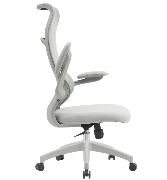 Кресло Cactus CS-GMC505-GY серый сиденье серый сетка/ткань крестов. пластик пластик серый  фото