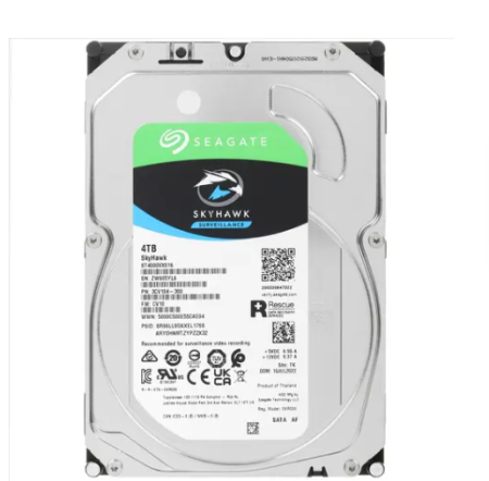 Жесткий диск HDD 4Tb Seagate ST4000VX016 SATA-III Skyhawk <5400, 256Mb> фото