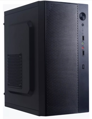 Корпус Accord ENTRY ACC-242B черный без БП mATX 1x80mm 2xUSB2.0 audio фото