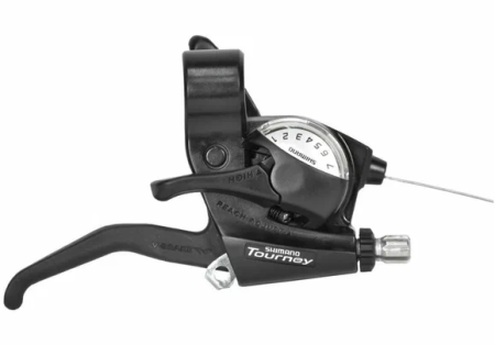 Шифтер/ручка тормоза SHIMANO TOURNEY ST-EF40-7R,правая,7-пер.,трос 2000мм,черный HQ-0013876 фото