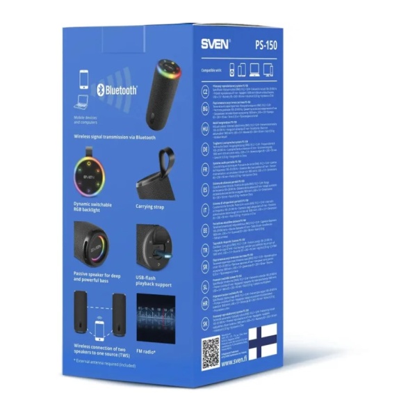 Колонка Bluetooth Sven PS-150 фото