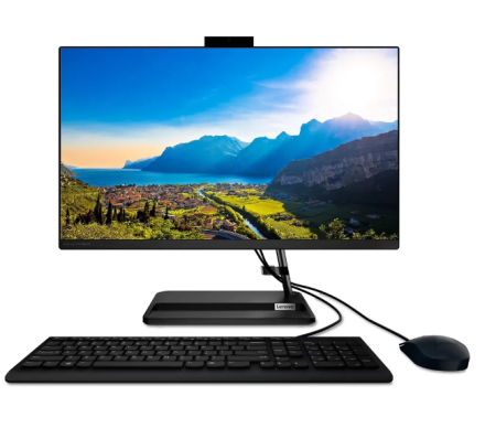 Моноблок Lenovo IdeaCentre 3 22ITL6 21.5" 1920x1080 Core i3 1115G4/4Gb/256Gb SSD/Wi-Fi/BT/Cam/клавиа фото