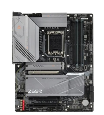 Материнская плата Gigabyte Z690 GAMING X DDR4 V2 Soc-1700 Intel Z690 4xDDR4 ATX AC`97 8ch(7.1) 2.5Gg фото