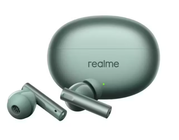 Беспроводные bluetooth наушники Realme Buds Air 6 зеленый  (631209000124) фото