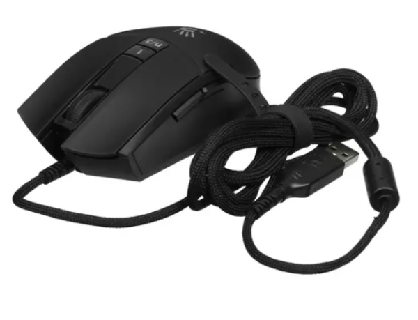 Мышь A4Tech Bloody L65 Max черный оптическая (12000dpi) USB (6but)  фото