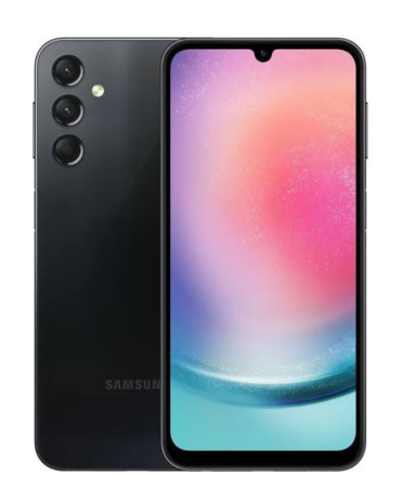 Смартфон Samsung Galaxy A24 4/128GB Phantom black (Черный) фото