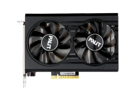 Видеокарта PCI-E 8Gb Palit NV PA-RTX3050 DUAL 8Gb 128bit GDDR6 1552/14000 HDMI/DP/HDCP RTL фото