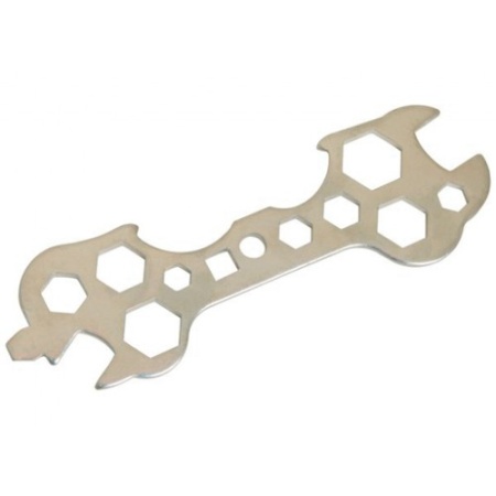 Ключ семейный STG, плос. отвертка, ключ для контр гайки каретки, накидные ключи, Х38941-5 фото