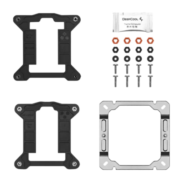 Кулер для процессора Deepcool AG400 Soc-1700/1200/115X/AM5/AM4 4pin 220W фото
