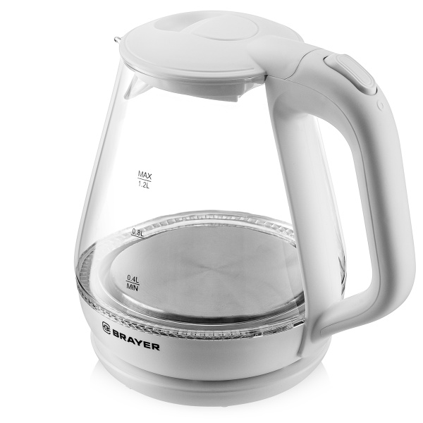 Чайник BRAYER BR1063WH, 1.2л. белый купить ЦИТ Чайник BRAYER BR1063WH, 1.2л. белый фото