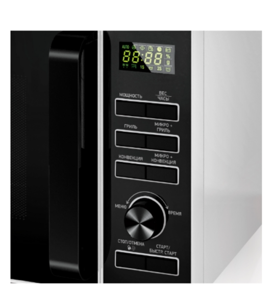 Микроволновая печь BBK 25MWC-992T/WB (с конвекцией) фото