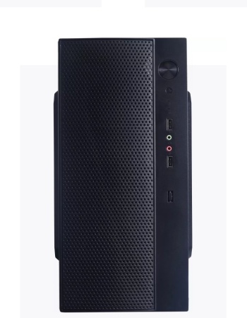 Корпус Accord ENTRY ACC-242B черный без БП mATX 1x80mm 2xUSB2.0 audio фото