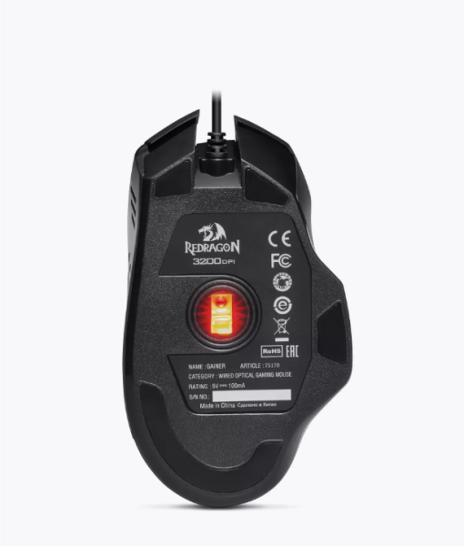 Мышь Redragon Gainer фото