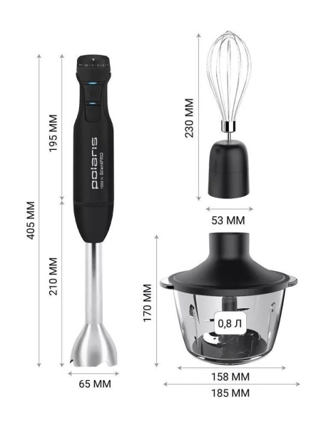 Блендер POLARIS PHB 1510GL купить ЦИТ Блендер POLARIS PHB 1510GL фото