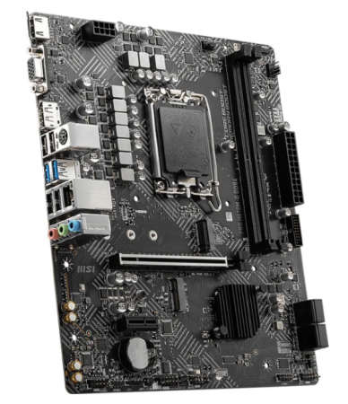 Материнская плата MSI PRO H610M-E DDR4 <S-1700 Intel H610 2xDDR4 mATX GbLAN+VGA+HDMI> фото