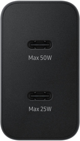 Зарядное устройство Samsung EP-T5020 50W Duo Type-C (EP-T5020XBEGWW) купить ЦИТ Зарядное устройство Samsung EP-T5020 50W Duo Type-C (EP-T5020XBEGWW) фото