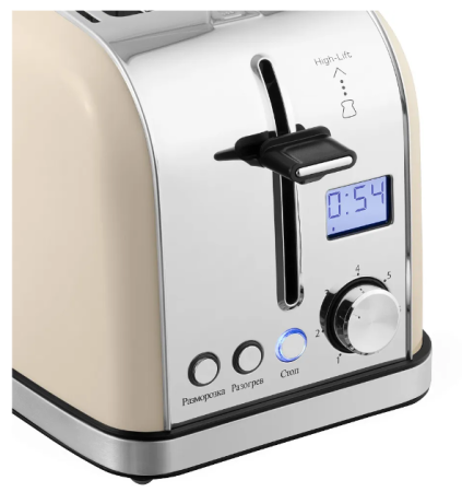 Тостер MAUNFELD MF-821BG бежевый фото