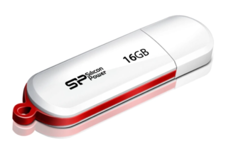 USB флеш-накопитель 16Gb Silicon Power LuxMini 320 USB 2.0 (SP016GBUF2320V1W) фото