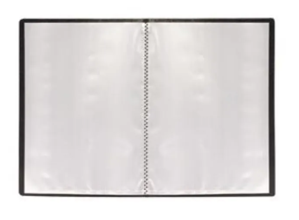 Папка с файлами INFORMAT А5 20 файлов черный пластик 550 карман д/маркир.этикет. купить ЦИТ Папка с файлами INFORMAT А5 20 файлов черный пластик 550 карман д/маркир.этикет. фото