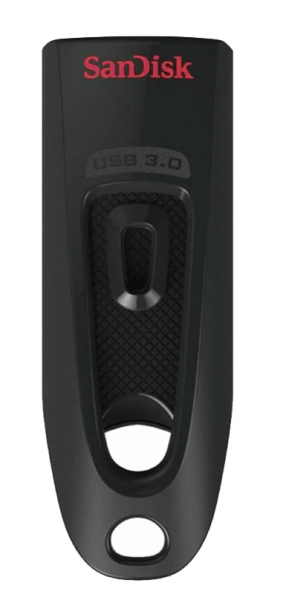 USB флеш-накопитель 64Gb SanDisk Ultra черный USB 3.0 (SDCZ48-064G-U46) фото