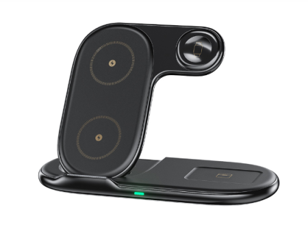 Беспроводное зарядное устройство WEKOME WP-U167 Black (Черный) 3 в 1 фото