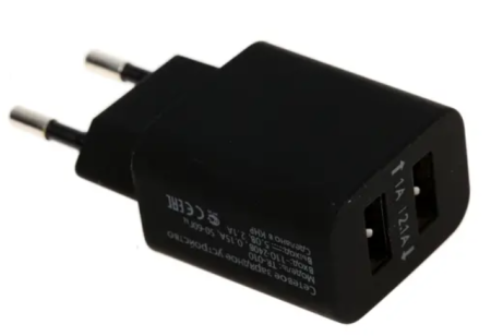 Сетевое зарядное устройство Deppa Ultra 2 USB 2.1A, черный, (11308) фото
