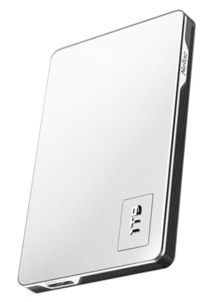 Внешний жесткий диск USB 3.0 1Tb Netac K338 серебристый/серый (NT05K338N-001T-30SL) фото