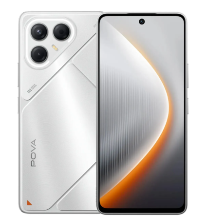 Смартфон Tecno Pova 7 5G 8/256GB серебристый фото