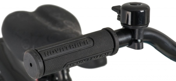 (м) Велосипед детский NOVATRACK 16"167APRIME.GBL20 алюм., синий металлик,  полная защита цепи, ножно фото