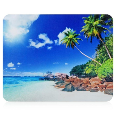 Коврик для мыши Buro BU-M10012 рисунок/пляж фото