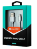 Кабель USB - Lightning CANYON 1м CNS (белый) (MFI) (SWECNSMFICAB01W) фото