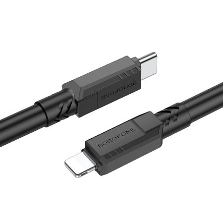 Кабель Type-C - Lightning Borofone 1м BX81 Goodway черный фото