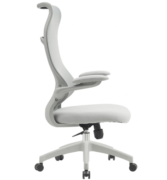 Кресло Cactus CS-GMC505-GY серый сиденье серый сетка/ткань крестов. пластик пластик серый  фото