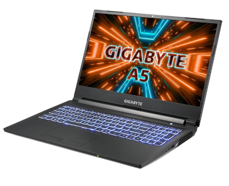 Ноутбук Gigabyte Aorus 5 K1-AEE1130SD Ryzen 5 5600H/16Gb/512Gb SSD/RTX3060 6Gb/15.6"FHD IPS/noOS/bla фото