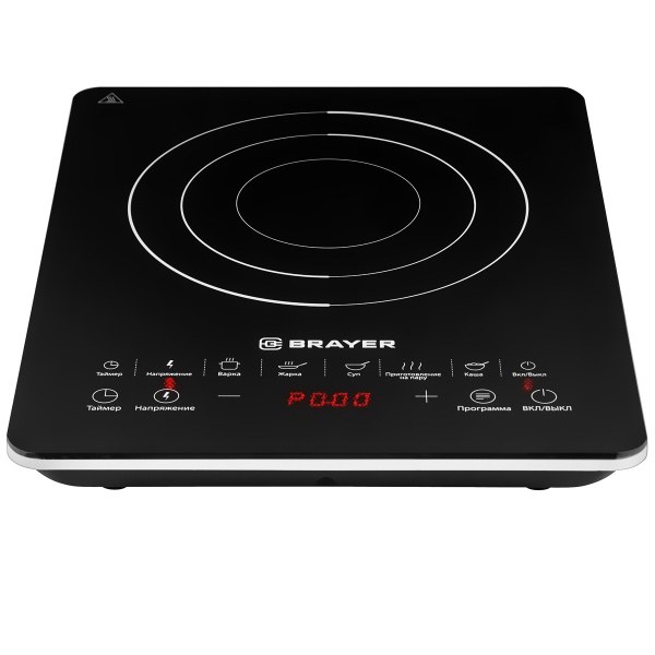 Настольная плитка BRAYER BR2800 индукционная купить ЦИТ Настольная плитка BRAYER BR2800 индукционная фото