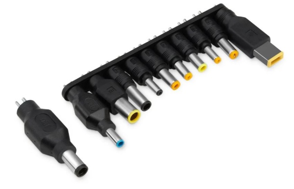 Адаптер AC Buro BUM-0221B90 автоматический 90W 18.5V-20V 11-connectors 4.5A 1xUSB 2.4A от бытовой эл фото