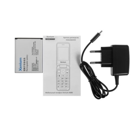 Мобильный телефон XENIUM X680 Dark Grey фото