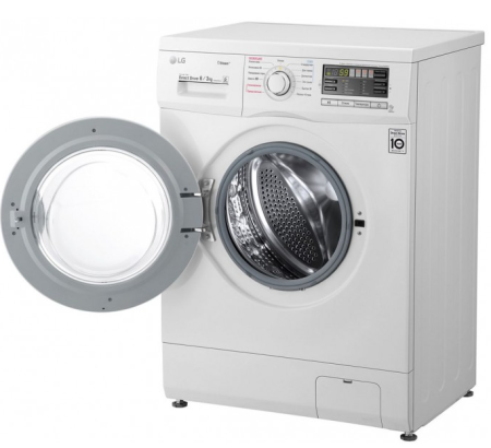Стиральная машина LG F1296CDS0X (РФ) с сушкой фото