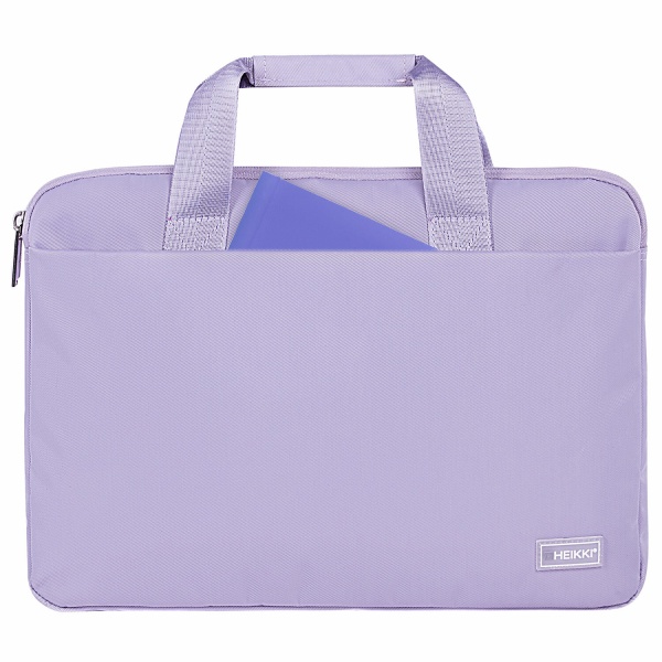 Сумка портфель HEIKKI ULTRA (ХЕЙКИ) с отд. для ноутбука 15,6", Lavender, лавандовый,28х39х3см,272610 фото