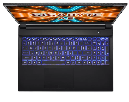 Ноутбук Gigabyte Aorus 5 K1-AEE1130SD Ryzen 5 5600H/16Gb/512Gb SSD/RTX3060 6Gb/15.6"FHD IPS/noOS/bla фото