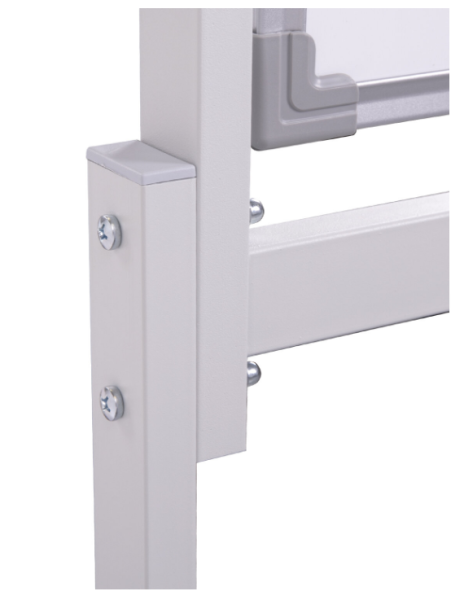 Доска магнитно-маркерная НА СТЕНДЕ 90х120 см, 2-сторонняя, STAFF ECO, 238143 фото