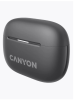 Беспроводные bluetooth наушники Canyon OnGo TWS-10 ANC Черный (CNSTWS10BK) фото