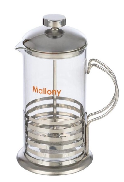 Френч-пресс MALLONY PRIMO (007222) 0,6л купить ЦИТ Френч-пресс MALLONY PRIMO (007222) 0,6л фото