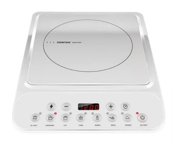 Настольная плитка индукционная CENTEK CT-1517, белый фото